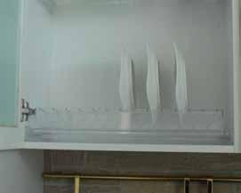 DOLAP İÇİ RAF GRUBU INSIDE CUPBOARD SHELF GROUP Şeffaf Plastik Tabak Rafı Transparent Plastic Plate Shelf
