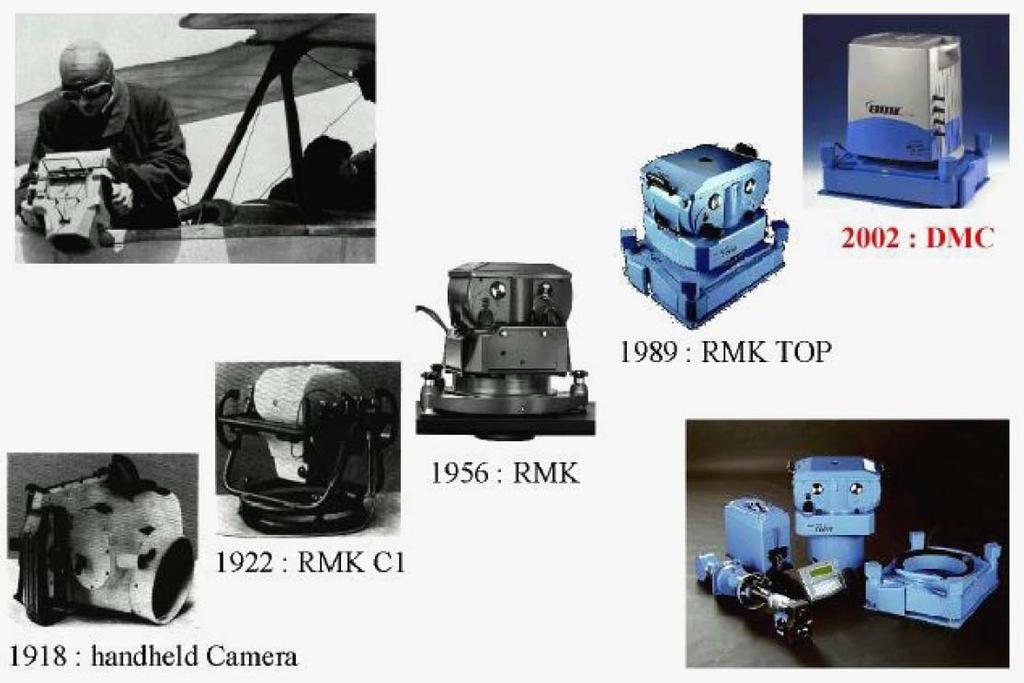 3 Şekil 1.3 Hava kameralarının gelişimi (Heier 2001) 1.