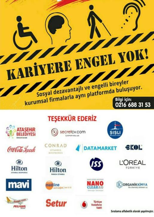 Ataşehir Belediyesi Engelliler Haftası Etkinliği: Etkinliğin organizasyonunun koordinasyonunu  Kariyer
