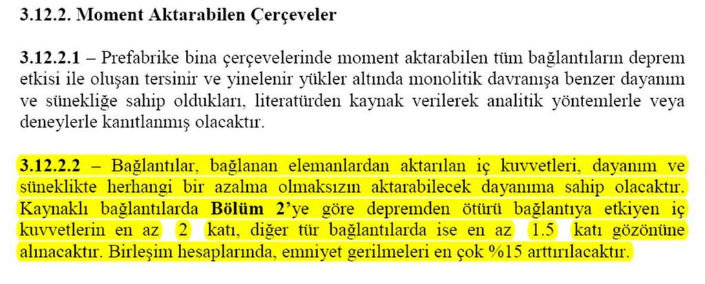 DEPREM BÖLGELERİNDE YAPILACAK BİNALAR HAKKINDA