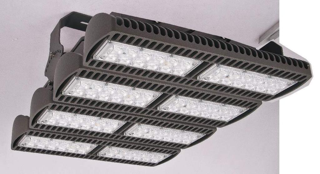 Flamingo Highbay Flamingo Highbay is an innovative design LED luminaire utilizes innovative heatsink and efficient led modules to deliver a wide range of light outputs that replace 250W-1000W HID and