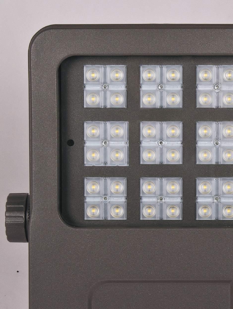 Mini Herkul PR Key advantages -- Mini Herkül is a LED floodlight with mounting bracket for permanent installations on a wall, under a ceiling or on a pillar.