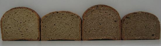 KKSV-1, KKST -1 unlarıyla hazırlanan ekmekler.