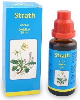 STRATH COLD DAMLA Her 1 ml çözelti: Kekik (Thymus vulgaris) yaprağı sıvı ekstresi 0.