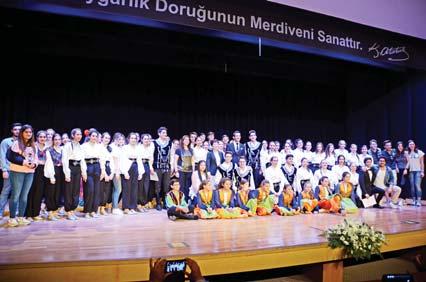 Fikret Okulları Halk Dansları Topluluğu (TFLHDT) temsillerine devam 