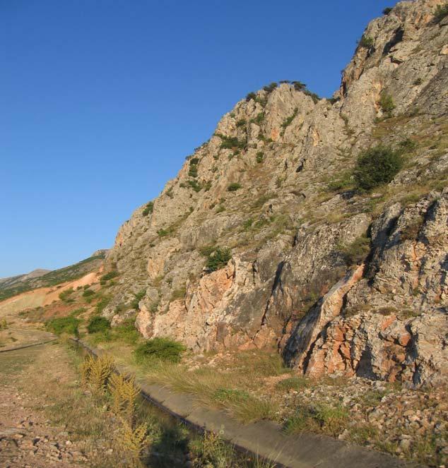 Kızılköy civarında yapılan incelemelerde, jeomorfolojik açıdan uzamış tepelere benzer doğrultu atımlı faylara benzer yapılar gözlenmiştir.