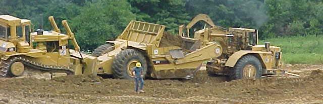 Buldozer -Bulldozer- Toprak taşıması Makine gücü- -Earth hauling Machine power- Buldozerler: 1.