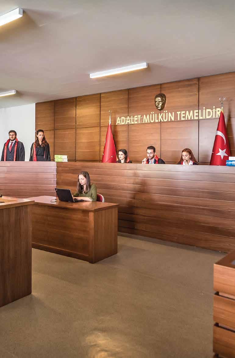 EĞİTİM KAYNAKLARI VE ORTAMI İLE Alman Hukuku Uygulama ve Araştırma Merkezi Türkiye nin ilk ve tek Alman Hukuku Uygulama ve Araştırma Merkezi, Türk hukuku üzerinde büyük etkisi bulunan Alman hukukunu