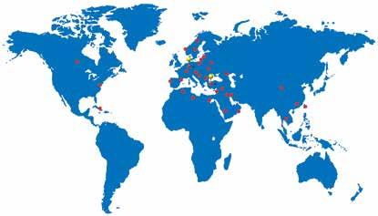 HÜPPE bir Dünya Şirketi... İki farklı ülkede üretim tesisleri ve kıta Avrupa sının hemen hemen tümünde kendi satış ofisleri veya temsilcilikleri ile HÜPPE tam bir dünya şirketidir.