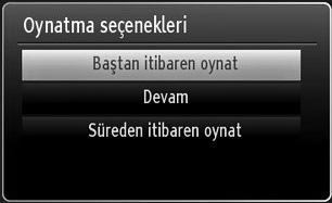 Anında Kayıt Bir program izlerken ani bir durum kaydına başlamak için (KAYIT) tuşuna basınız. EPG üzerindeki bir sonraki olayı kaydetmek için kumandanızda bulunan (KAYIT) düğmesine yeniden basınız.