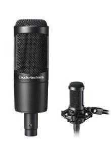 20 serisi stüdyo mikrofonları 20 serisi stüdyo mikrofonları AT2050 AT2035 çok yönlü sekiz-şekilli AT2050 nin çifte geniş-diyafram tasarımı, değiştirilebilir, çok yönlü ve sekiz-şekilli polar yapı