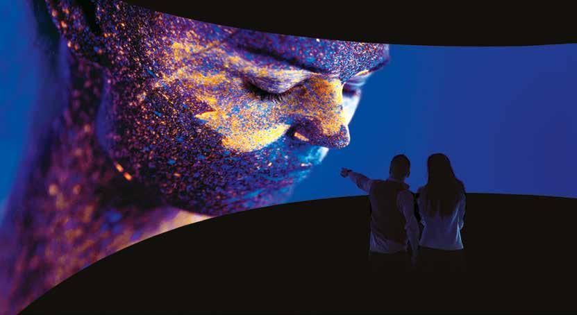 CLEDIS Ekran Teknolojisi Boş bir tuval hayat buluyor Neredeyse her ölçekte ultra gerçek görsel deneyimler sunan, en üstün büyük ekran çözümü.