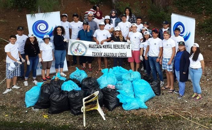 Seyahat Vakfı nın ortaklaşa yürüttüğü 'Mavi Dalga Sürdürülebilir Deniz Turizmi Projesi' kapsamında, deniz dibi