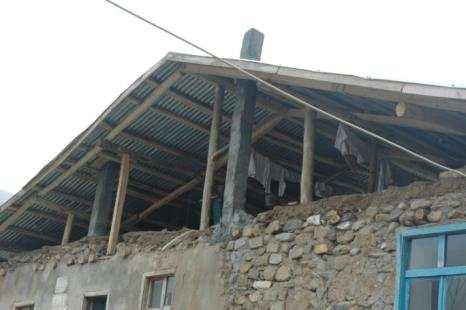 Șekil 34. Beyhan köyü hasarlı karma yapı Șekil 35.