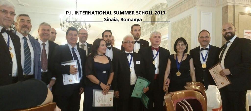 P.I. INTERNATIONAL SUMMER SCHOOL 13th EDITION Between the dates of July 6th-9th, 2017, International Private Investigators Summer School 13th Edition was held in Sinaia, Romania; with the