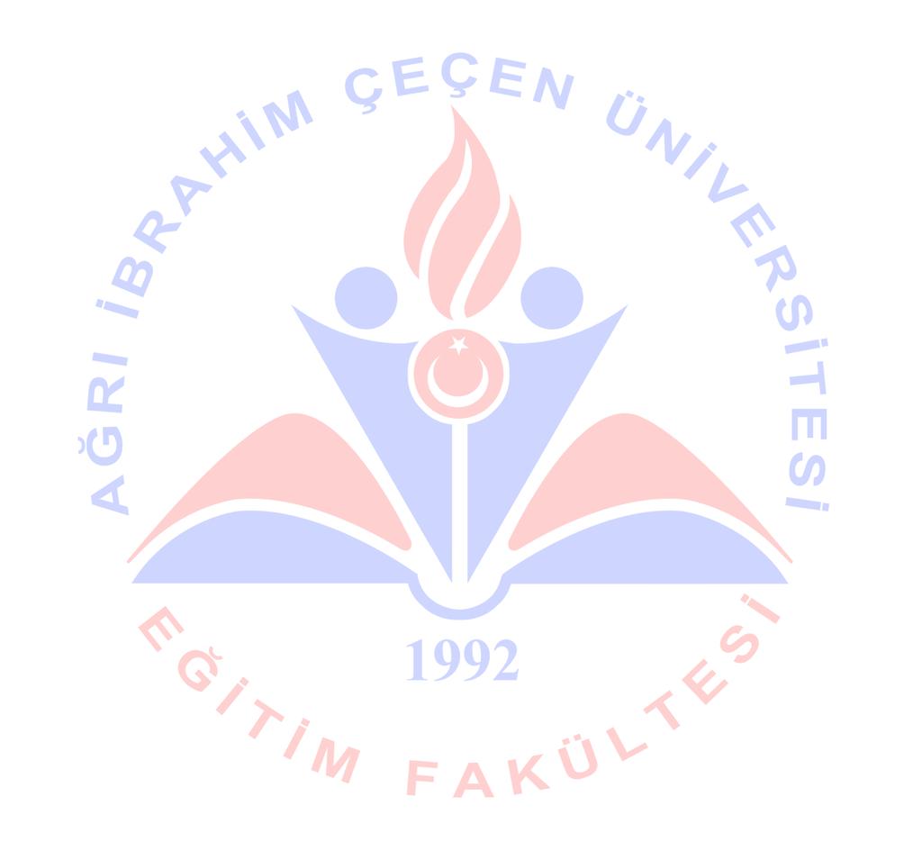 T.C. AĞRI İBRAHİM ÇEÇEN ÜNİVERSİTESİ