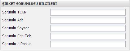 hâle gelecektir. Girilen vergi kimlik numarası ya da T.
