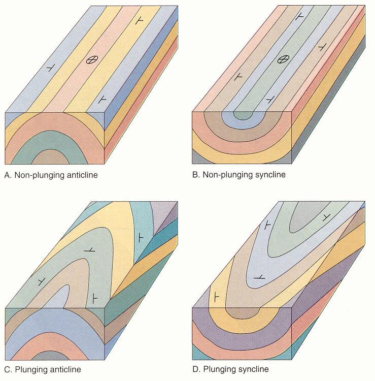 Anticlines and