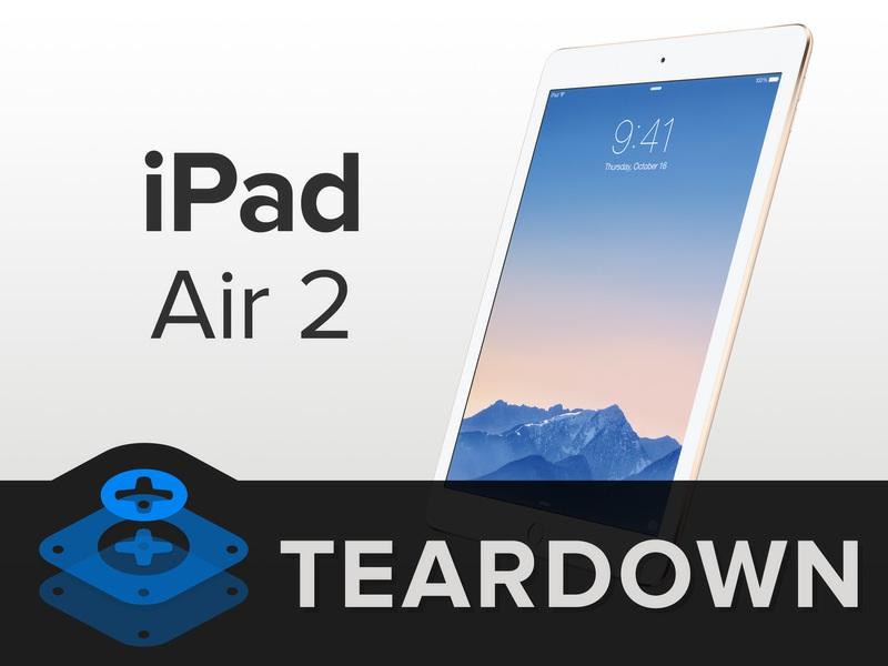 Adım 1 ipad Air 2 Teardown Sadece havayı eklemek? Bu çok kolay olurdu.