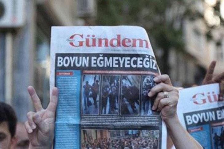 Özgür Gündem e 4 ayrı davada 113 bin TL para cezası İstanbul 2.