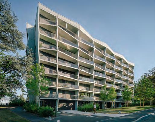 HABERLER NEWS Cenevre de prefabrik beton modüller kullanılarak apartman kompleksi inşa edildi Mimarlık firması NOMOS, İsviçre de beton modüller kullanarak oluşturduğu apartman kompleksini tamamladı.