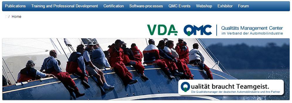Otomobil Üreticileri Derneği ( VDA ) ve Kalite Yönetim Merkezi ( QMC )