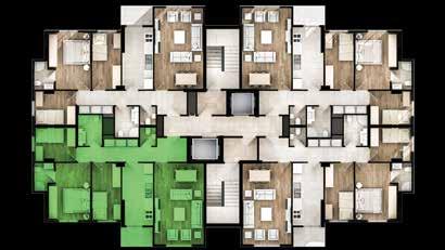 3,93 m 2 4,77 m 2 3,36 m 2 1,90 m 2 B Blok Normal Kat 3+1 KAT BRÜTÜ 14,35 m 2 116 m 2