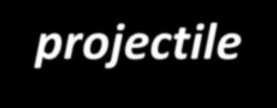 A projectile is any object that moves through the air or through space, acted on only by gravity (and air