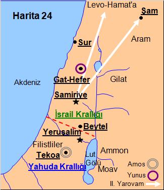 1-2 Daha önce Tanrı nın çağrı yaptığı Asurlular ve Mısırlılar İsrail i cezalandıracaktır.3 Tanrı ceza olarak kıtlık ve depremi de kullanır.