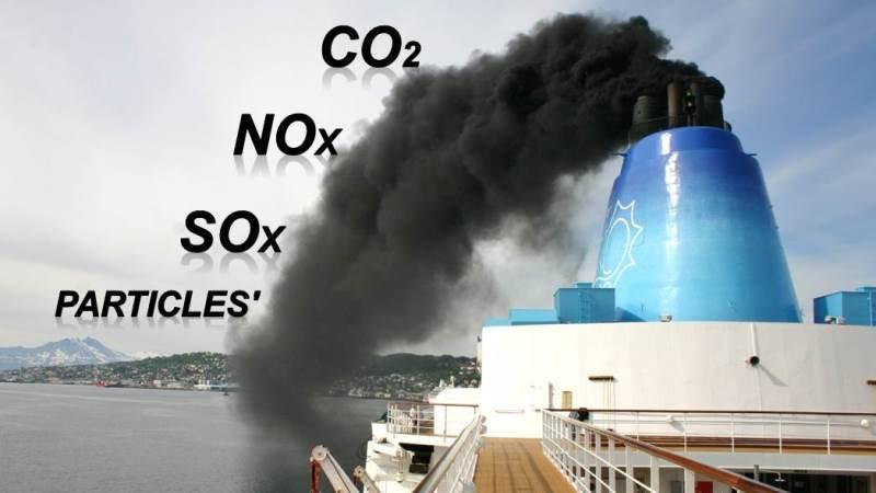 Deniz Taşımacılığından; -SOx -NOx -CO2 -CH4,
