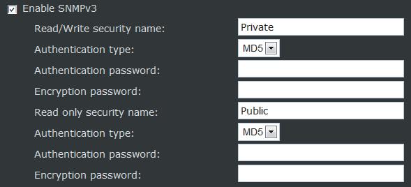 Enable QoS/DSCP QoS/DSCP yi yapılandırmak için onay kutusunu seçin. Set values (0-63) to mark the data traffic. Encryption password Şifreleme için bir şifre girin (en az 8 karakter).