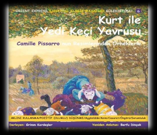 Türkçe dersinde; Kurt İle Yedi Keçi Yavrusu kitabını okuduk.