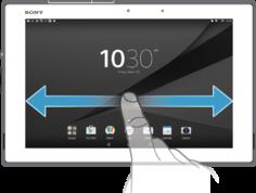 Ana ekran Ana ekran, cihazınızı kullanmak için bir başlangıç noktasıdır. Bir bilgisayar ekranındaki masaüstüne benzer.