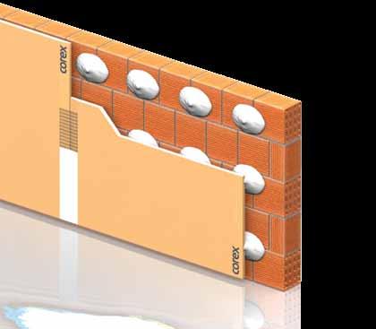 KESİT VE MALZEME ANALİZİ ADERTEK yapıştırma alçısı COREX derz bandı COREX DERZTEK derz dolgu alçısı 2,50 m YÜKSEKLİKTE 1m 2 BÖLME DUVAR için % 5 fire hesaba katılmıştır.