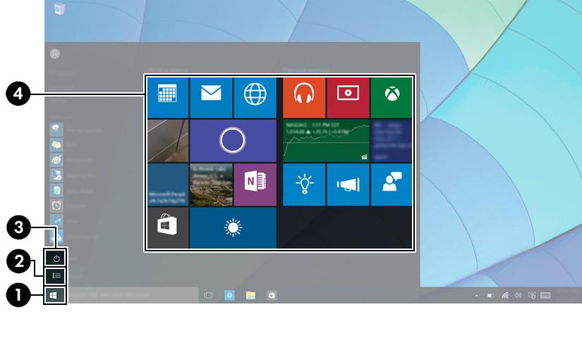 2 Başlat menüsünde gezinme Yeni Windows 10, önceki Windows sürümlerinin grafik görünümünü, alışkın olduğunuz Başlat düğmesinin rahatlığı ile birleştirir.