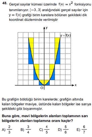 LYS 07 MATEMATİK ÇÖZÜMLERİ e e e e.