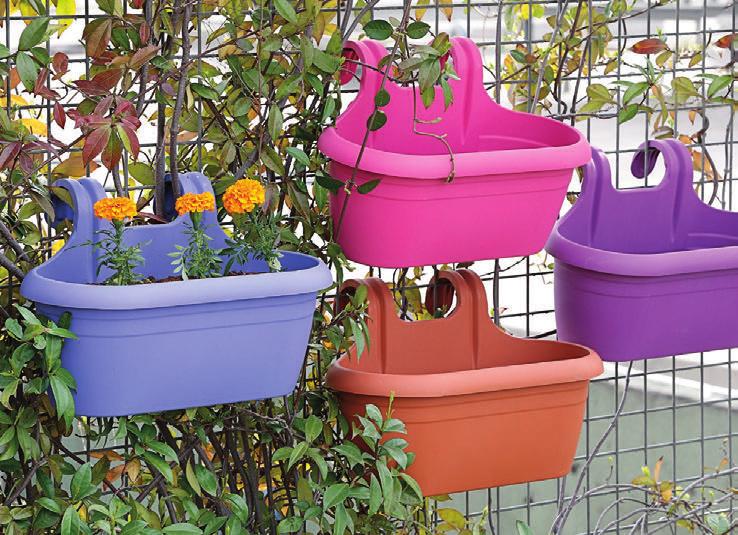 Saksı, Bitki Besini Yenilenen bahçelerin ve balkon çiçeklerinin rengarenk saksıları CarrefourSA da.
