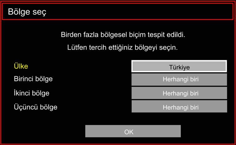 Eğer kanalları LCN ye göre sıralamak isteseniz (opsiyonel) Evet seçeneğini seçiniz ve sonra Tamam tuşuna basınız. Kanal listesinden çıkmak ve TV yi seyretmek için OK tuşuna basınız.