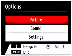 You can connect two USB devices to your TV. If both USB devices include music, picture or video files, USB selection OSD will be displayed on the screen.