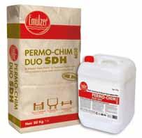 Permo-Chim Duo SDH 6035 İki Bileşenli, Süper Elastik Su Geçirimsiz Yalıtım Harcı Bayındırlık Bakanlığı Poz No: 04.