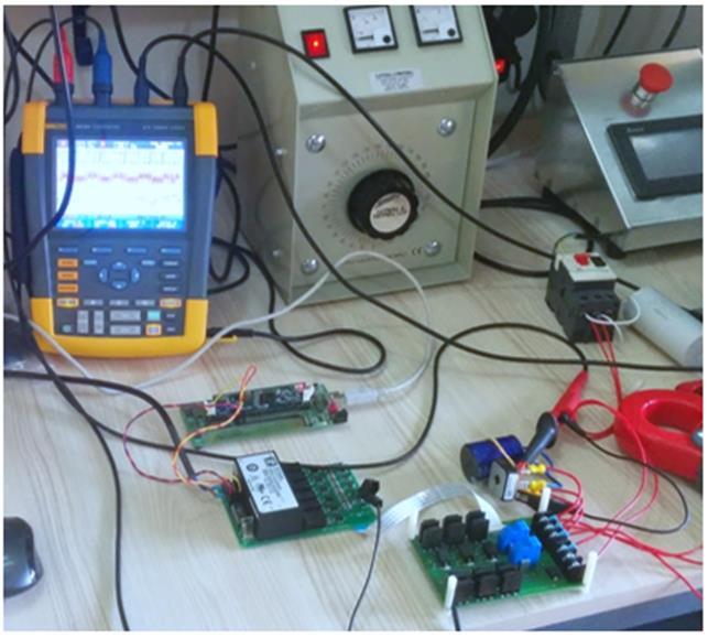 Çift yönlü anahtarlar ortak-emiterli olduğu için iki IGBT tek gate sürücü ile sürülebilmektedir. Üretilen gate sinyali iletim için +15Vdc, kesim için -8Vdc üretmektedir.