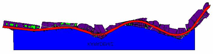 Konumsal verilerin Arc/Info programı yardımıyla ayrı ayrı katmanlar halinde topolojisi kurulmuş, topolojisi kurulan paftaların öznitelik bilgileri ise (malik, senet alanı, kullanım türü, v.b.) ArcView programında girilmiştir.