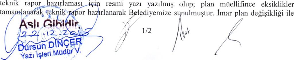 Bahse konu imar plan değişikliği Mersin Büyükşehir Belediyesinin 14.09.