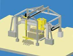 And this system can be assembled with all types of block cutting machines.