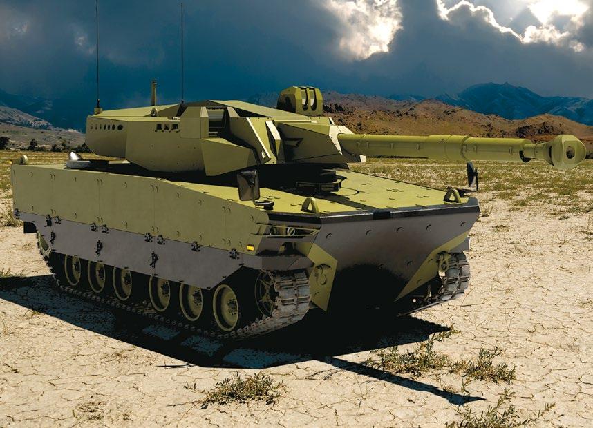 KAPLAN MT, Tank Sınıfına Yeni Bir Soluk Getiriyor FNSS nin, Endonezyalı PT Pindad firması ile ortak bir çalışma kapsamında geliştirmekte olduğu Orta Ağırlık Sınıfı Tank KAPLAN MT, testlere hazır