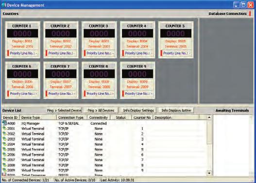 Upravljanje redovima čekanja Management software S-Matik Softver za upravljanje upravlja cijelim S-Matik sustavom.