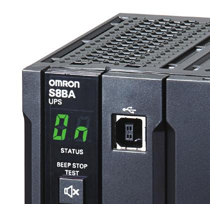 Kesintisiz güç kaynağı (UPS) - S8BA Serisi 9 S8BA Serisi Ek özellikler: Geniş