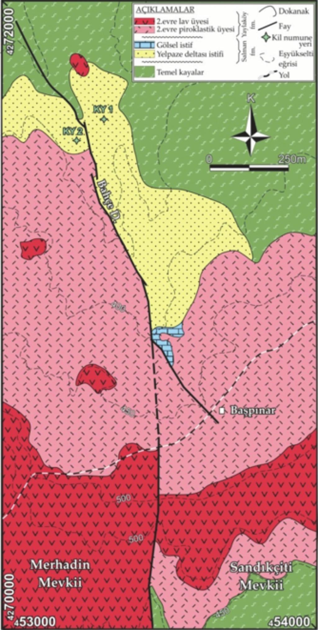 Karaburun Yarımadası nın Kuzey Kesimindeki Killerin Stratigrafisi, Sedimantolojisi ve Ekonomik Kullanım