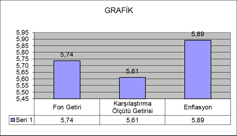 B. PERFORMANS BİLGİSİ Toplam Getiri (%) Karşılaştırma Ölçütünün Getirisi /Eşik Değer (%) Enflasyon Oranı (%) Portföyün Zaman İçinde Standart Sapması % Karşılaştırma Ölçütünün Standart Sapması Sunuma