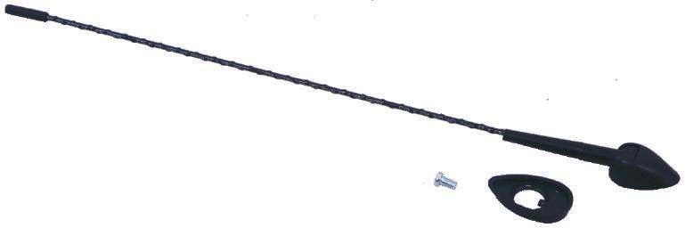 107-207-307 -C1-C2-C3-C4 R -Clio AN 004 kısa Siyah Anten ( 6 mm